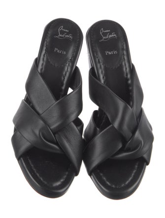 Christian Louboutin Leather Sandals