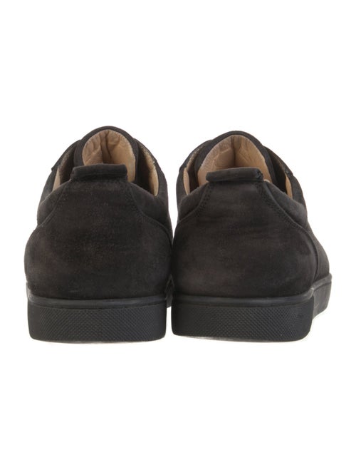 Christian Louboutin Spike Accents Suede Sneakers