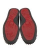 Christian Louboutin Spike Accents Suede Sneakers