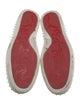 Christian Louboutin Spike Accents Leather Sneakers