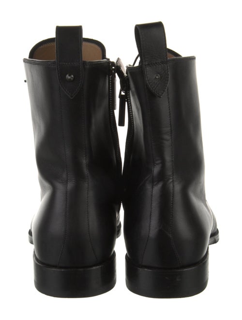 Christian Louboutin Leather Combat Boots