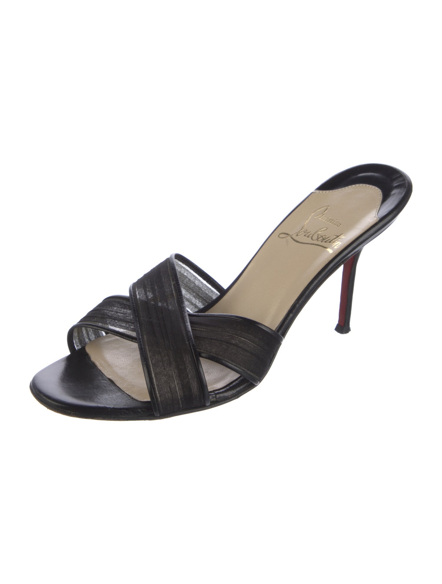 Christian Louboutin Vintage Mesh Slides