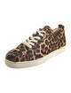 Christian Louboutin Ponyhair Animal Print Sneakers