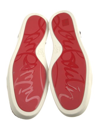 Christian Louboutin Ponyhair Animal Print Sneakers
