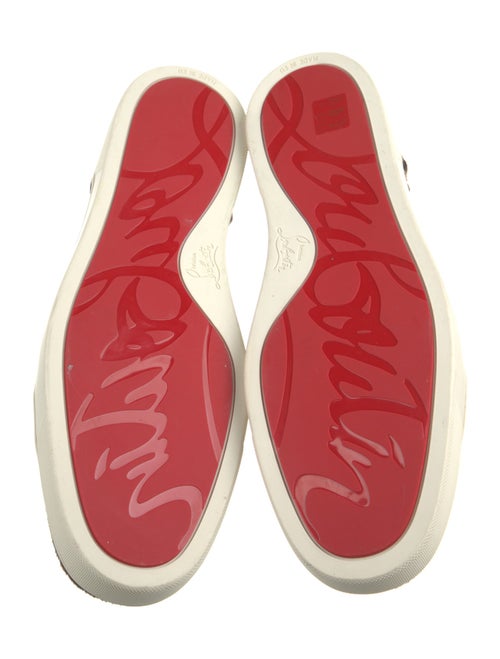 Christian Louboutin Ponyhair Animal Print Sneakers