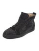 Christian Louboutin Suede Crystal Embellishments Sneakers
