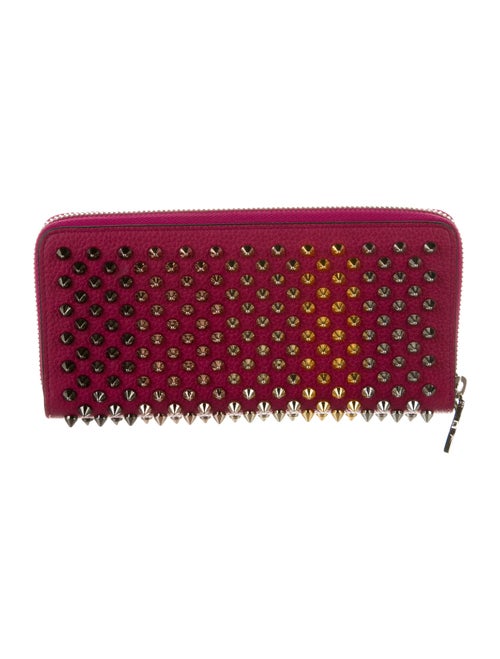 Christian Louboutin Spike Accents Leather Wallet