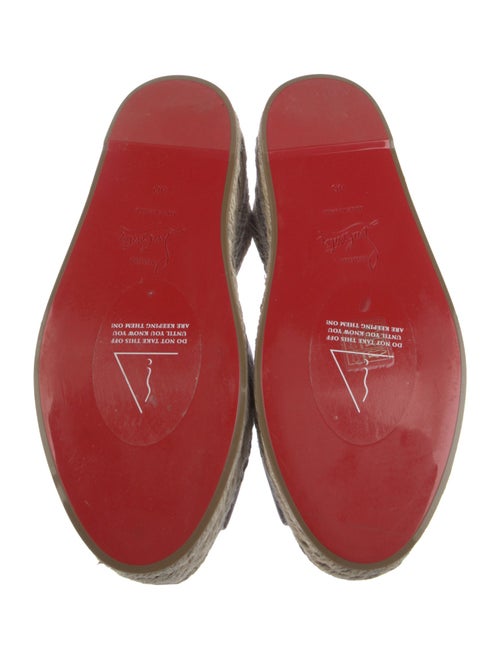 Christian Louboutin Leather Mules