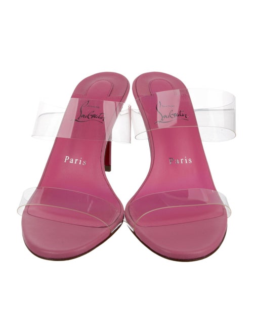 Christian Louboutin Leather Slides