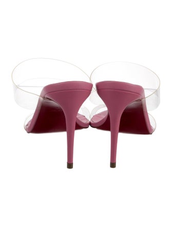 Christian Louboutin Leather Slides