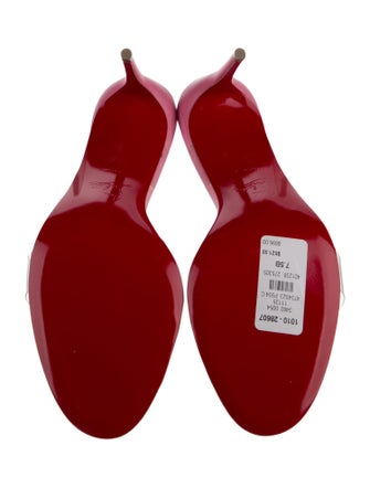 Christian Louboutin Leather Slides