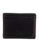 Christian Louboutin Spike Accents Leather Compact Wallet