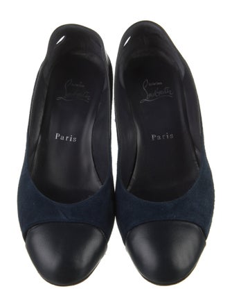 Christian Louboutin Suede Pumps