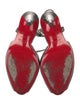 Christian Louboutin Leather T-Strap Pumps