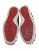 Christian Louboutin Spike Accents Suede Sneakers