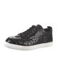 Christian Louboutin Embossed Leather Printed Sneakers