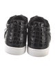 Christian Louboutin Embossed Leather Printed Sneakers