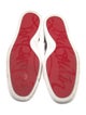Christian Louboutin Embossed Leather Printed Sneakers