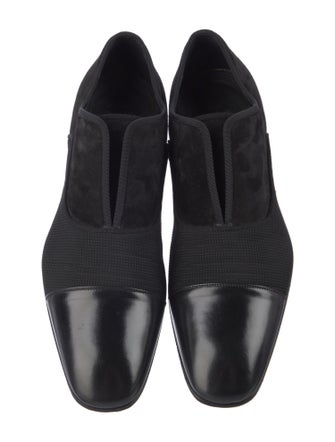 Christian Louboutin Suede Dress Loafers