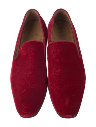 Christian Louboutin Velvet Slippers