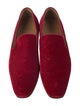 Christian Louboutin Velvet Slippers