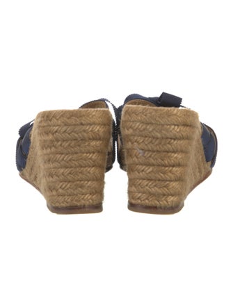 Christian Louboutin Bow Accents Espadrilles