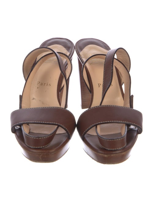 Christian Louboutin Leather Sandals