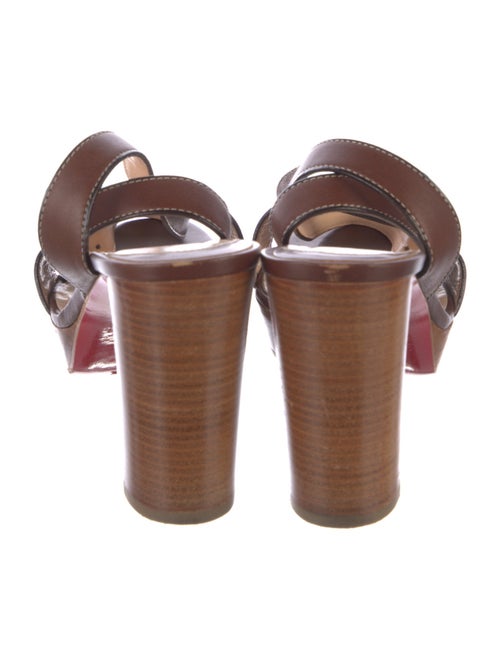 Christian Louboutin Leather Sandals