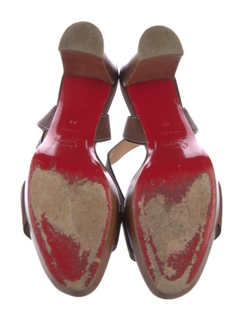 Christian Louboutin Leather Sandals