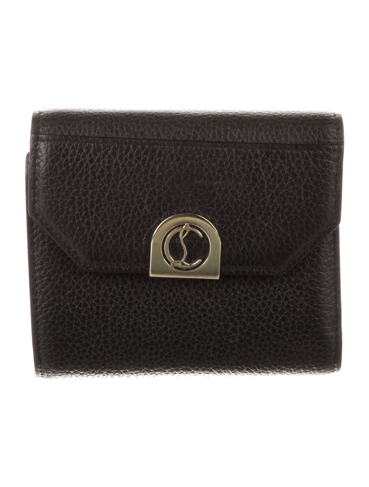 Christian Louboutin Leather Compact Wallet