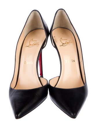 Christian Louboutin Leather D'Orsay Pumps