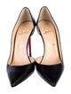 Christian Louboutin Leather D'Orsay Pumps