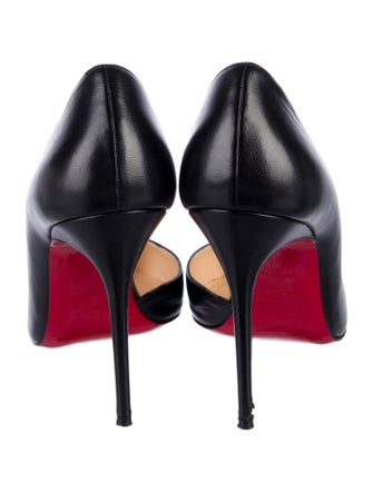 Christian Louboutin Leather D'Orsay Pumps