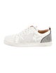 Christian Louboutin Spike Accents Leather Sneakers