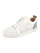 Christian Louboutin Spike Accents Leather Sneakers
