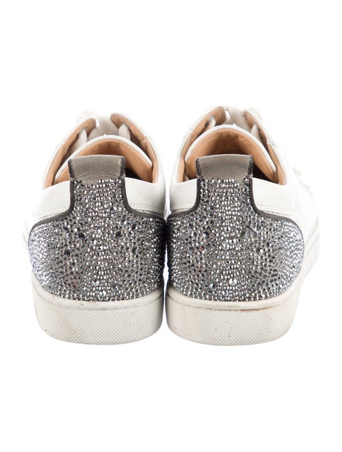 Christian Louboutin Spike Accents Leather Sneakers