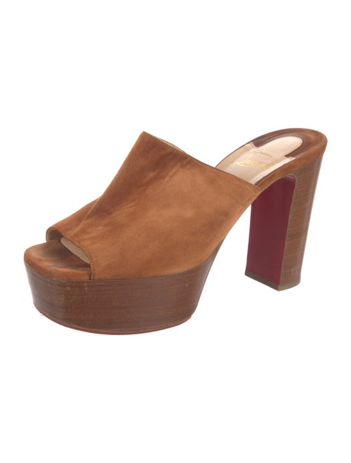 Christian Louboutin Suede Mules