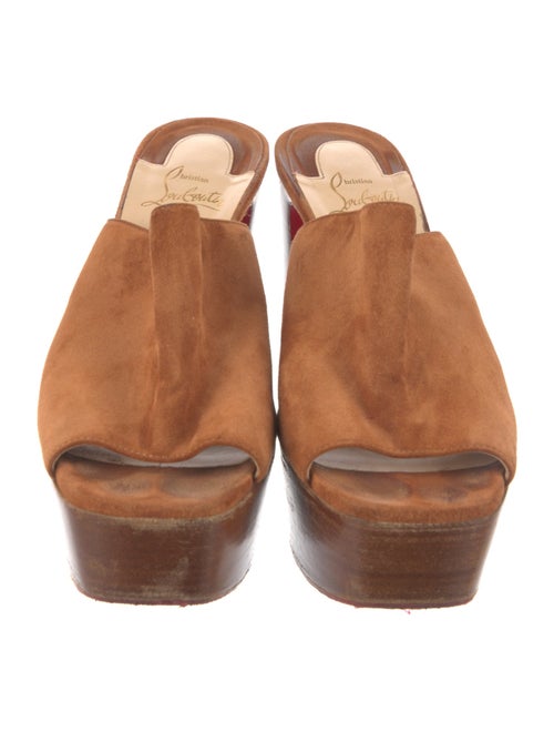 Christian Louboutin Suede Mules