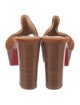 Christian Louboutin Suede Mules
