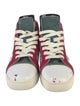 Christian Louboutin Leather Printed Sneakers