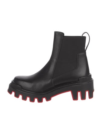 Christian Louboutin Leather Chelsea Boots