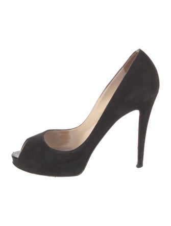 Christian Louboutin Suede Pumps
