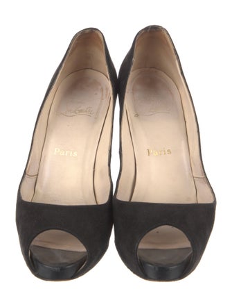 Christian Louboutin Suede Pumps