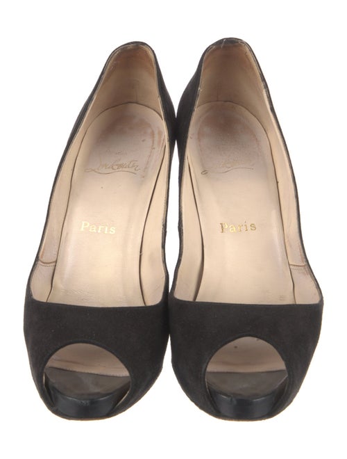 Christian Louboutin Suede Pumps