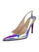 Christian Louboutin Patent Leather Slingback Pumps