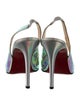 Christian Louboutin Patent Leather Slingback Pumps