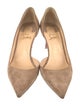 Christian Louboutin Suede D'Orsay Pumps