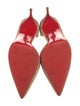 Christian Louboutin Suede D'Orsay Pumps