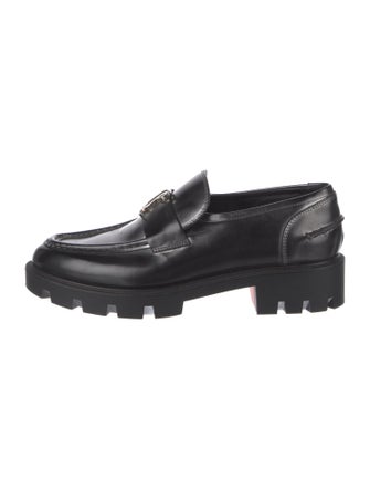 Christian Louboutin Leather Loafers