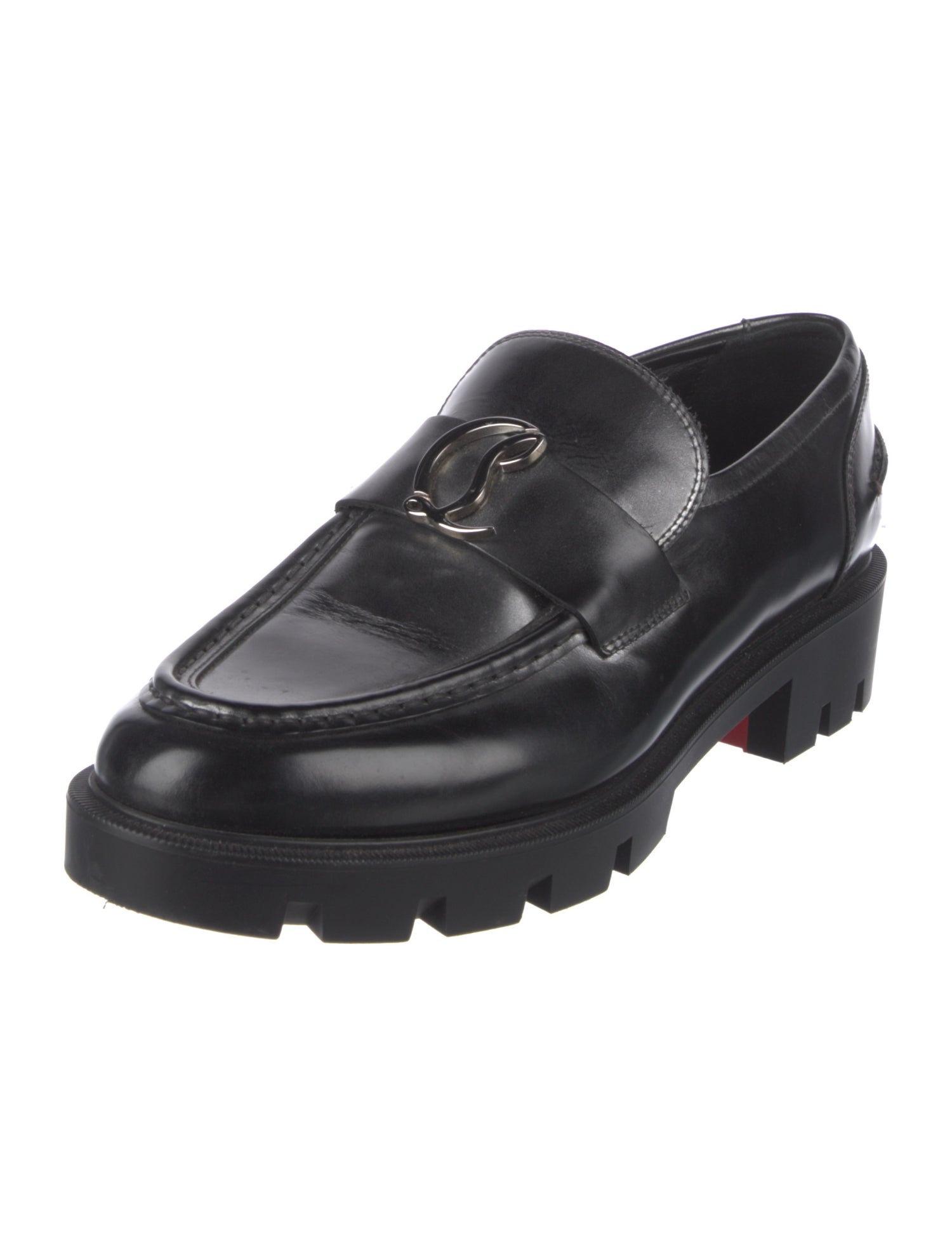 Christian Louboutin Leather Loafers